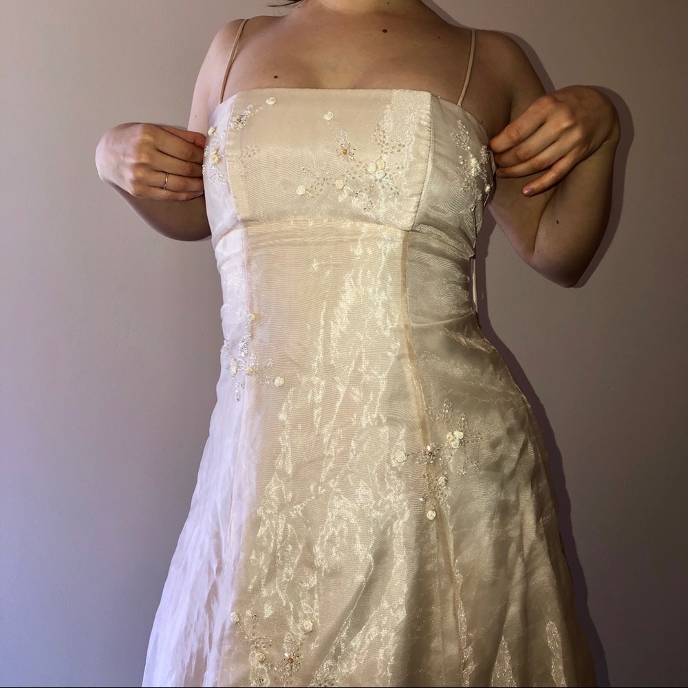 VINTAGE TEA LENGTH DRESS